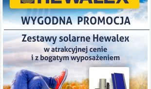 Zestawy solarne Hewalex w "Wygodnej promocji"